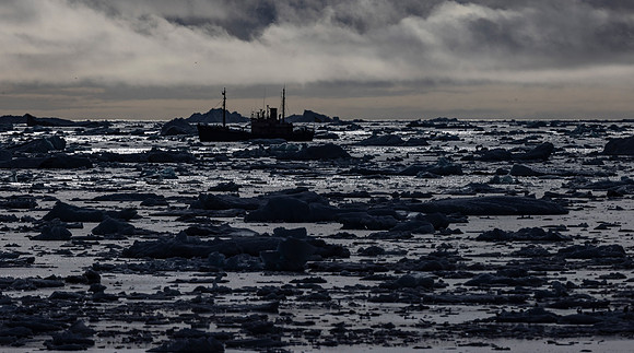 Ship in the ice